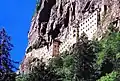 Le monastère pontique de Sumela en Turquie.