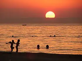 Coucher de soleil à Avşa