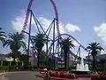 Vue générale de l'attraction.