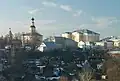 Vue sur l'église de Saint-Georges.