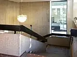 L'escalier principal.