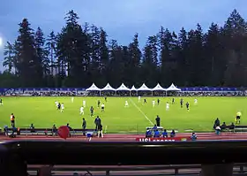 Le stade Swangard.