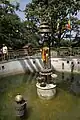 Bouddha de paix dans le monde.