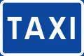Station de taxis