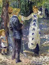 Auguste Renoir, La Balançoire (1876), Paris, musée d'Orsay.