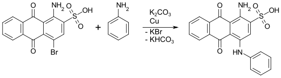 Synthèse du C.I. Acid Blue 25