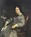 Mme Chrisitan Fuchs née Johanna Szepessy (1787-1869) par Bertalan Székely, Galerie nationale hongroise