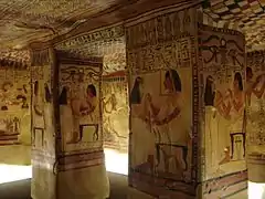 Tombe de Sennefer (fac-simile). Règne d'Amenhotep IIRoemer-Pelizaeus Museum