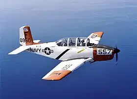 Vue de l'avion.