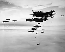 Bombardement de Hakodate au Japon en juillet 1945