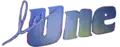 Ancien logo alternatif avec l'indicatif La Une, diffusé à l'antenne de 1985 à 1987.