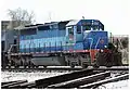 L'EMD SD40-2 #1422 de la KCSM