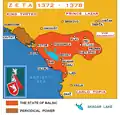 Le Monténégro sous la dynastie des Balšićs