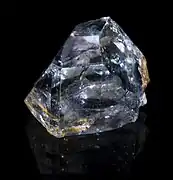 Topaze bleue - Mine Xanda, Brésil - (3&nbsp;×&nbsp;3&nbsp;cm)