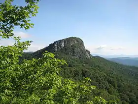 Vue de Table Rock.