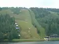 Le mont Tahkovuori à Nilsiä.