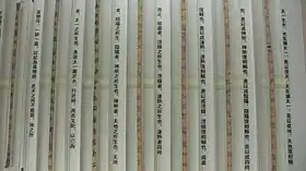 Lamelles de bambou portant le texte Le Grand Un donne naissance à l’eau accompagné de la transcription en caractères modernes, Musée provincial du Hubei