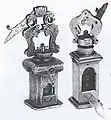 Taille-plume mécanique guillotine – XVIIe&nbsp;siècle – Le Magasin Pittoresque 1878