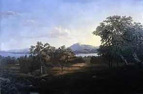 Sanguinetto Battlefield of Trasimene, 1855, Asheville Art Museum (en)