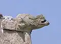 Au mont Putuo, le nez a été cassé.