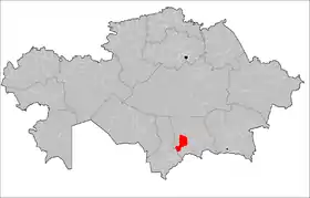Localisation de District de Talas