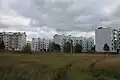 Bâtiments de l'époque soviétique.