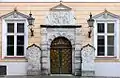 Façade de la maison des Têtes noires de Tallinn par Arent Passer.