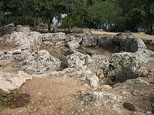 Ruines israéliennes, période talmudique (Ier / IIIe siècle).