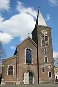 L'église de Tamines.