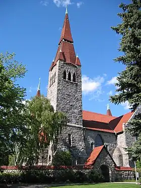 La cathédrale de Tampere (1902-1907).