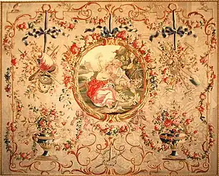Tapisserie vers 1786carton de J.B. HuetMusée Grobet-Labadié Marseille
