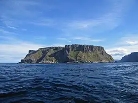 Vue de l'île Tasman.