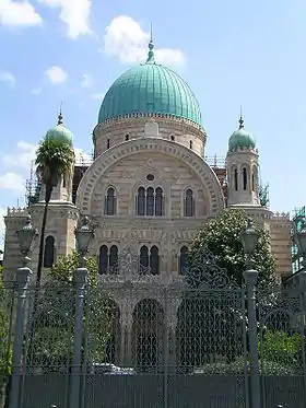 Grande synagogue de Florence.