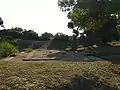 Le temple d'Artémis Tauropoulos, à Artemida