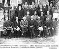 Baptême de l'église en 1908. Au centre le Pasteur Toivo Brummer, à gauche Mikko Uotinen.
