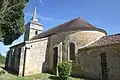 Le chevet de l'église