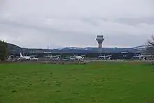 Le terminal A de l'aéroport.