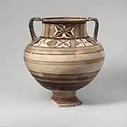Amphore géométrique. Chypre. 850-750. H. 31&nbsp;cm. The Met