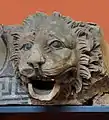 Lion Grec, terre cuite, Delphes, Ve&nbsp;siècle&nbsp;av. J.-C.