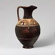 Cruche attique. Géométrique ancien, vers 900. H. 30&nbsp;cm. The Met
