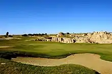 Terrain de golf.