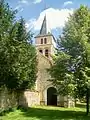Vue depuis l'ouest.