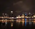Les bâtiments d'architecture occidentale sur le Bund.