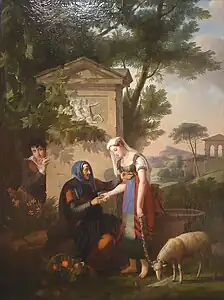 La Diseuse de bonne aventure (1812), musée de l'Échevinage de Saintes.