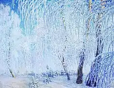 Givre par Igor Grabar, 1905