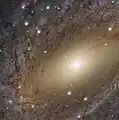 Autre version de NGC 6744, centrée sur le bulbe, par le télescope spatial Hubble.
