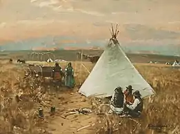 The Pow-Wow, 1890, Sid Richardson Museum (en)