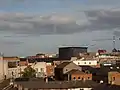 Vue depuis un appartement du centre ville.