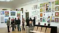 Paintings (first section on the right) at The Stuckists Punk Victorian, 2004.