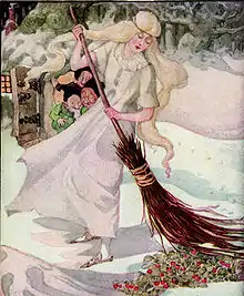 Les Trois Petits Hommes de la forêt (AT&nbsp;403(B)). Illustr. Anne Anderson.